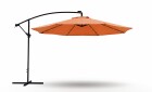 Ampelschirm mit LED 350 cm orange