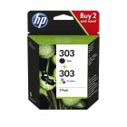 HP Tinte - Combopack Nr. 303 (Tinte 3YM92AE) C/M/Y/BK