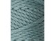 lalana Wolle Makramee Rope 5 mm, 330 g, Blaugrau