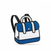 JumpFromPaper Stripe Backpack blau