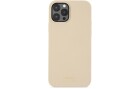 Holdit Back Cover Silicone iPhone 12/12 Pro Beige, Fallsicher