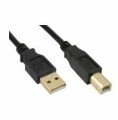 MicroConnect - USB-Kabel - USB Typ B (M) zu USB (M) - USB 2.0 - 5 m - Schwarz