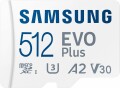 Samsung microSDXC-Karte Evo Plus 512 GB, Speicherkartentyp