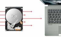 Toshiba Slim Laptop PC HDD L200 1TB HDWL110UZSVA internal