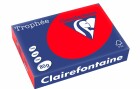 Clairefontaine Kopierpapier Trophée A4, 80 g/m², Korallenrot, 500 Blatt