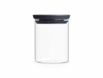 Brabantia Glasdose 0.7 Liter, stapelbar, Deckel