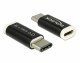 DeLock USB2.0 Adapter, MicroB - C (f-m), USB