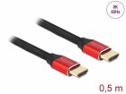 DeLock Kabel 8K 60Hz HDMI - HDMI, 0.5 m