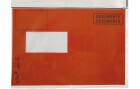 Antalis Dokumententasche C5 Druck, Fenster links, 1000 Stück, Rot