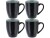 Bild 0 Bitz Kaffeetasse 300 ml, 4 Stück, Dunkelblau/Hellblau, Material