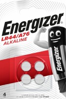 ENERGIZER Knopfzelle E300141401 L44/A76, 4 Stück, Kein