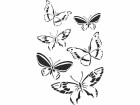 Creativ Company Schablone A4 Schmetterling, 1 Stück, Breite: 21 cm