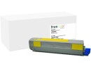 FREECOLOR Toner OKI 4484450x Yellow, Druckleistung Seiten: 10000 ×