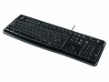 Logitech Tastatur K120 Business UK-Layout, Tastatur Typ: Standard