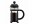 Bild 1 Bodum Kaffeebereiter Java 0.35 l, Schwarz, Materialtyp: Glas