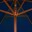 Bild 4 vidaXL Sonnenschirm mit Holzmast Blau 200x300 cm