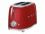 Bild 2 SMEG Toaster 50'S Retro Style TSF01RDEU Rot, Detailfarbe: Rot