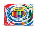 Carioca Magic Markers 20 Stück, Mehrfarbig, Strichstärke: Keine