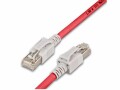 Wirewin Patchkabel Cat 6A, S/FTP, 3 m, Rot