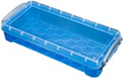 Really Useful Box Aufbewahrungsbox 0.55 Liter Blau, Breite: 22 cm, Höhe