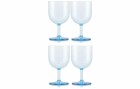 Bodum Outdoor-Weinglas Oktett 250 ml, Blau, 4 Stück, Produkttyp