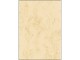 Sigel Motivpapier Marmor-Papier A4, 200 g, 50 Blatt, Beige