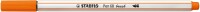 STABILO Fasermaler Pen 68 Brush 568/30 gelbrot, Kein