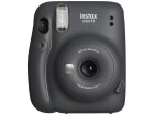 FUJIFILM Fotokamera Instax Mini 11 Charcoal Gray, Detailfarbe