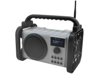 soundmaster Baustellenradio DAB80 Grau, Radio Tuner: FM, DAB+