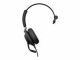 Jabra Evolve2 40 MS Mono - Headset - On-Ear