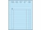 Favorit Durchschreibeblock 113 x 144 mm Mehrzweckbuch, Blau/Weiss