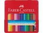 Faber-Castell Farbstifte Colour Grip 24 Stück, Verpackungseinheit: 24