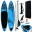 Bild 0 vidaXL Aufblasbares Stand Up Paddle Board Set 305x76x15 cm Blau