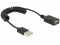 Bild 2 DeLock USB 2.0-Spiralkabel USB A - USB A