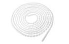 Plica Spiroschlauch 25 m x 10 mm Weiss, Detailfarbe