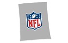 Herding Decke NFL 150 x 200 cm, Blau/Grau/Rot, Eigenschaften