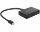 Image 0 DeLock - Displayport 1.2 Splitter 1 x mini Displayport in > 2 x HDMI out 4K