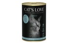 Cat's Love Nassfutter Adult Fisch Pur, 400 g, Tierbedürfnis: Kein