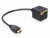 Bild 1 DeLock 2-Port Signalsplitter HDMI - DVI-D/HDMI, Anzahl Ports: 2