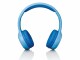Bild 5 Lenco Wireless On-Ear-Kopfhörer HPB-110 Blau, Detailfarbe