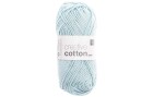 Rico Design Wolle Creative Cotton Aran 50 g Eisblau, Packungsgrösse