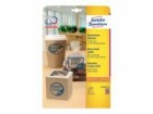 Avery Zweckform L7110-25 - Permanent adhesive - natural brown