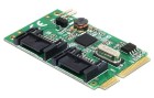 DeLock Host Bus Adapter Mini-PCIe ? SATA3, 2Port Controller