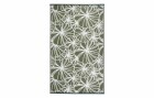 Esschert Design Teppich 240 x 150 cm Blumenmuster, Form: Eckig