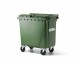 Verwo Kunststoffcontainer mit Deckel 770 l, Grün, Anzahl