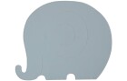 OYOY Tischset Henry Elephant, Pale Blue, 100% Silicone