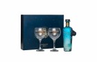 Isle of Wight Distillery Mermaid Gin, Geschenk mit 2 Gläsern 0.7 l