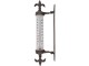 Esschert Design Thermometer Fensterrahmen 295 x 94 cm, Detailfarbe: Braun