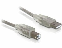 DeLock USB 2.0-Kabel USB A - USB B