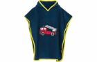 Playshoes Frottee-Poncho Feuerwehr, Marine / Gr. S
